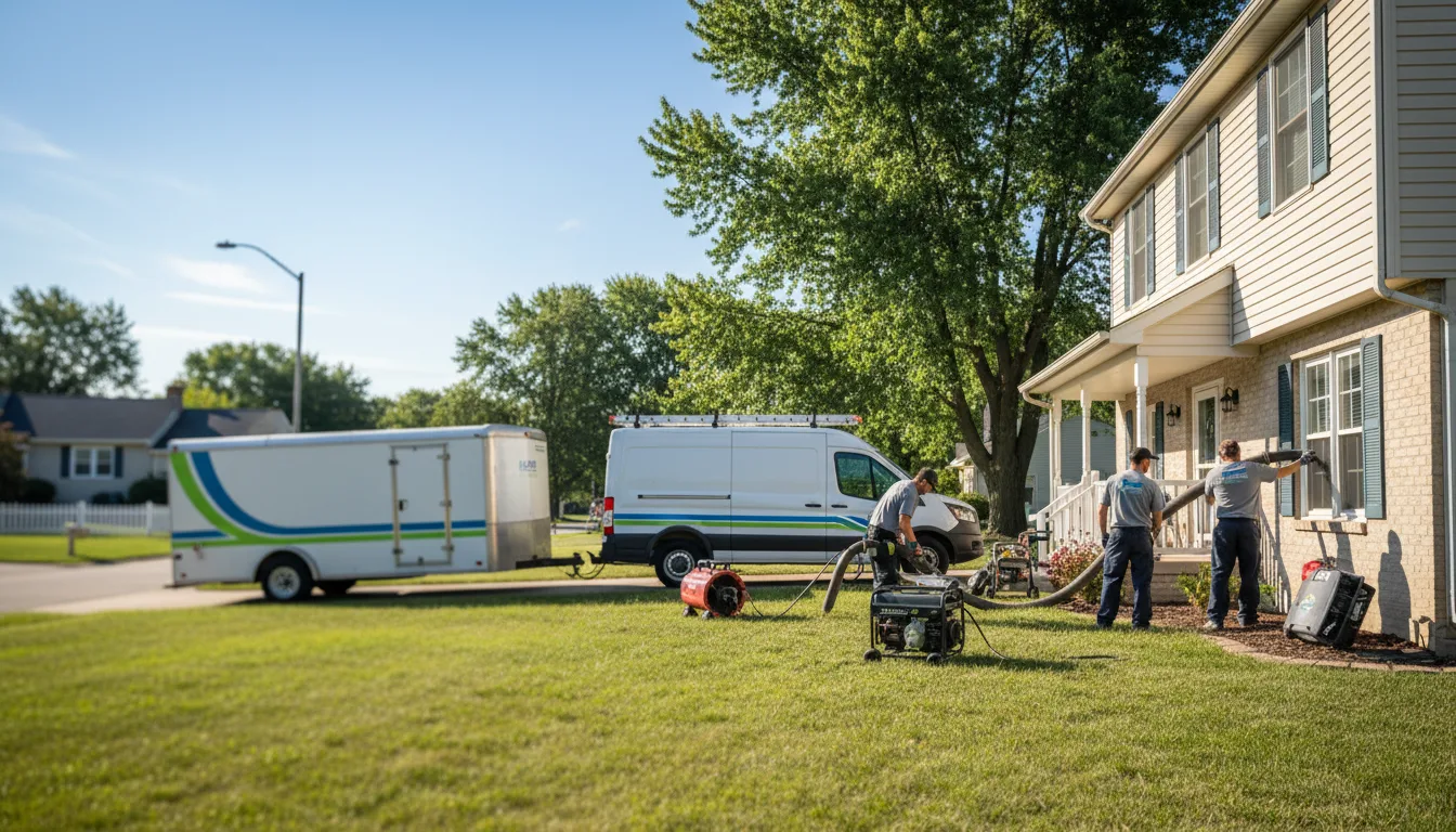 Flooded Basement Restoration And Cleanup With Repair in Arcadia, IA near me